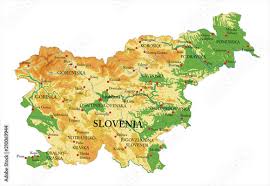 kaart slovenie